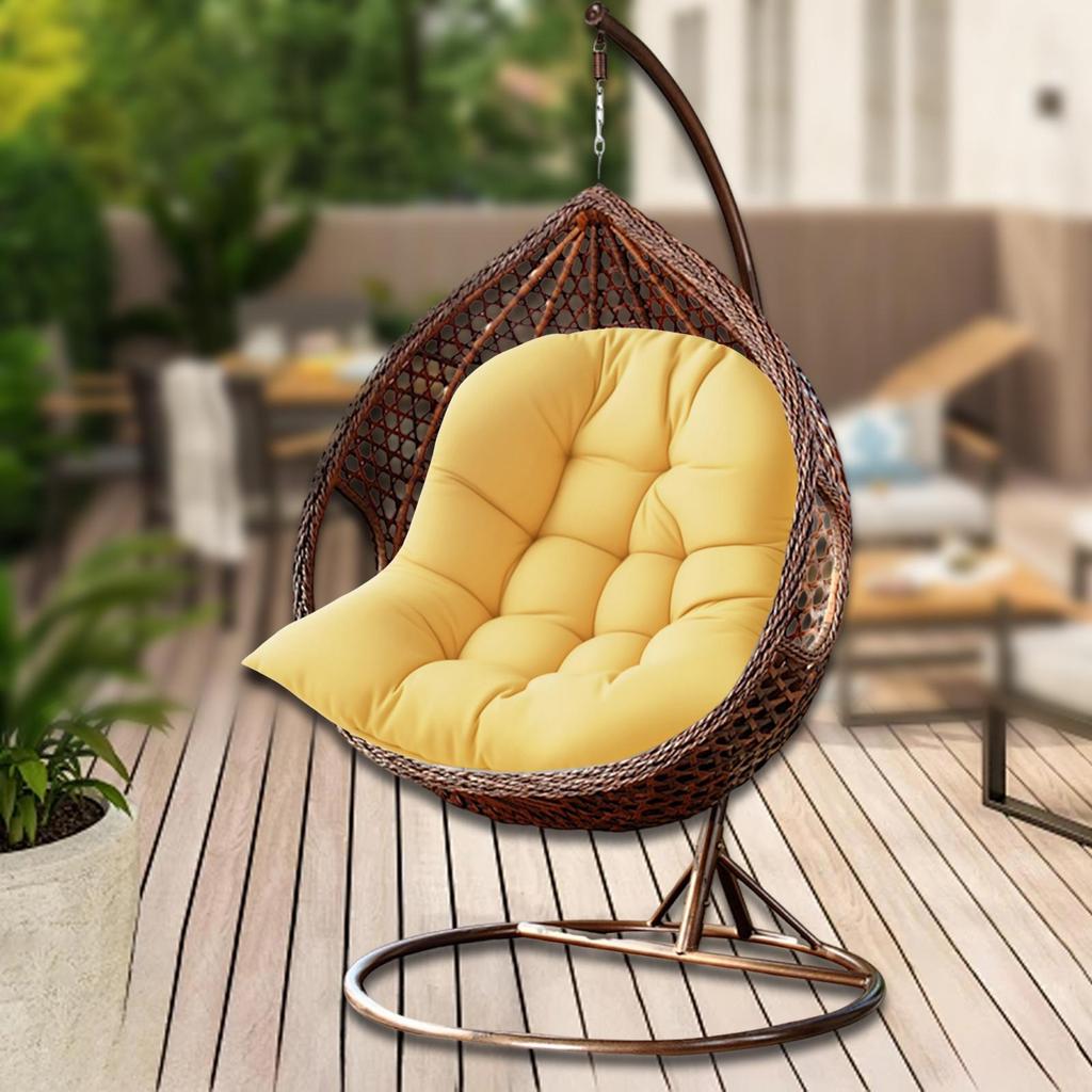 Egg Chair Cushion Comfortable Chair Seat Cushion for Indoor Garden Outdoor
