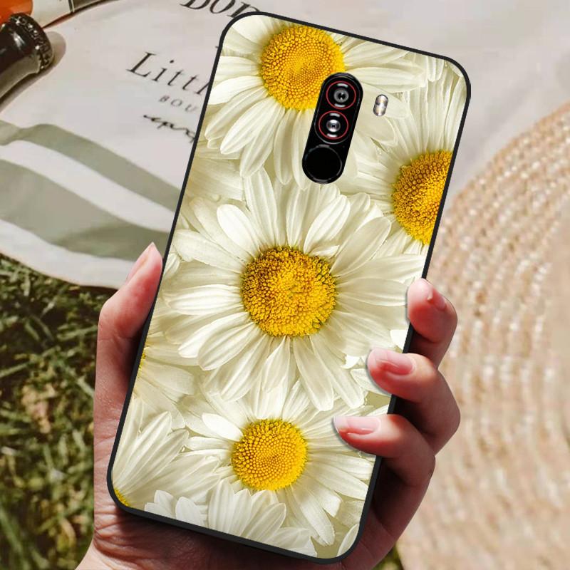 For xiaomi mi pocophone f1 Case Silicon Back Cover Phone Case for xiaomi poco F1 Cases Pocofone F1 6.18 inch Soft bumper coque