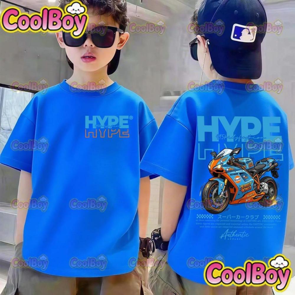 New Fashionable and Cute Clothing for Men and Women with Cartoon Pattern Short Sleeves