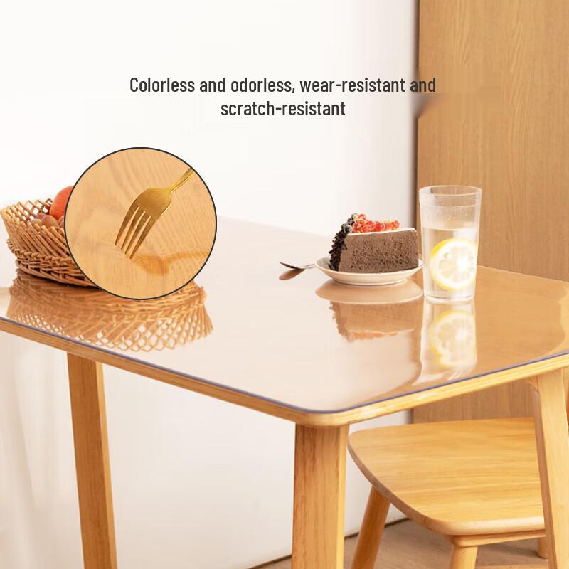 AEG 2mm Thick Food-Grade Clear PVC Table Protector