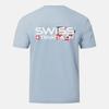 DESCENTE Swiss Triathlon Tricot Short Sleeve T-Shirt Sky Blue Sr223Its54 (A Type)