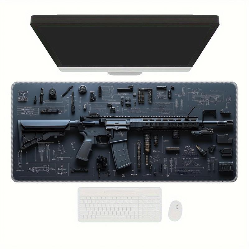 Tappetino per Mouse M4 Grande Computer Ufficio Tappetino Esteso per Tavolo