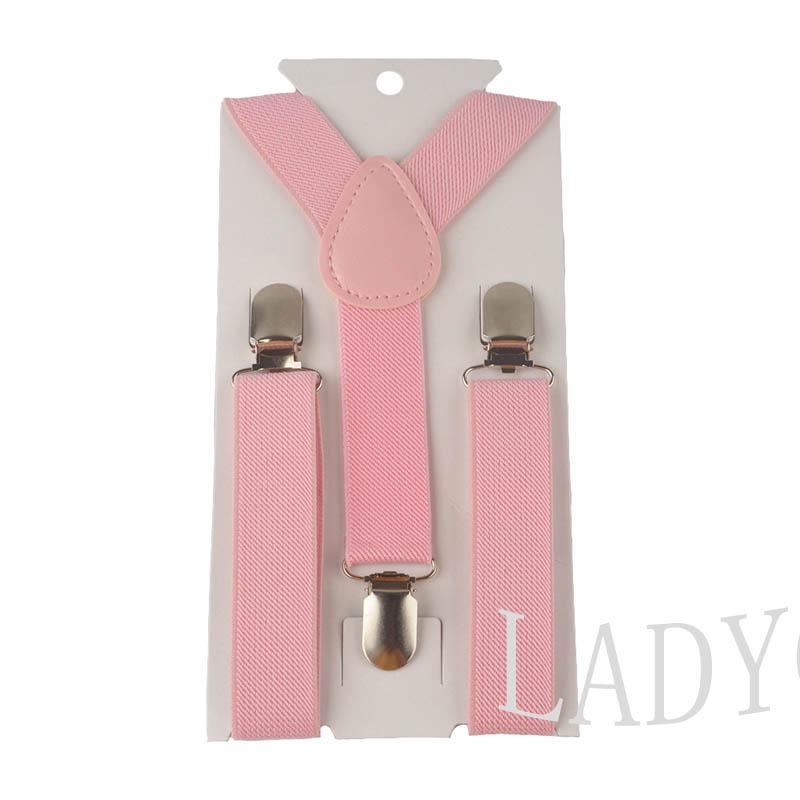 Soild Color Children Belt Baby Boys Girls Suspenders Clip-on Y-Back Braces Elastic Kids Adjustable suspenders suspenders