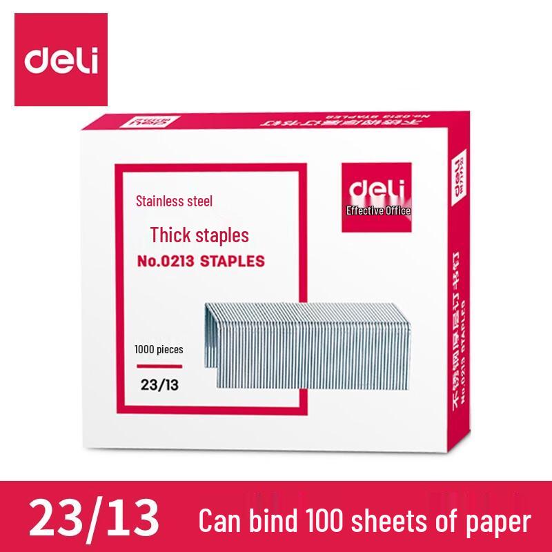 Deli 23/13 Heavy Duty Stainless Steel Staples