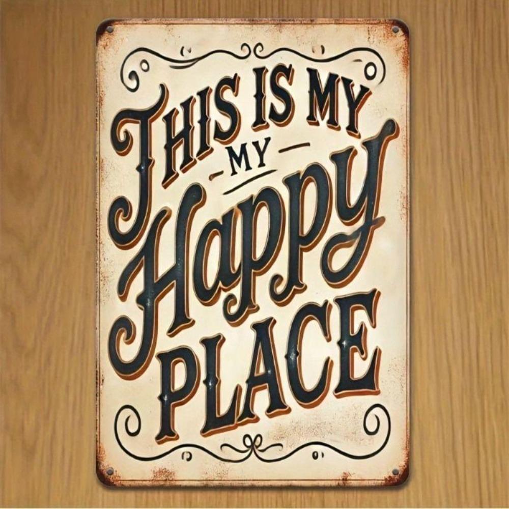 Retro Metal Tin Sign Poster Wall Art Decor
