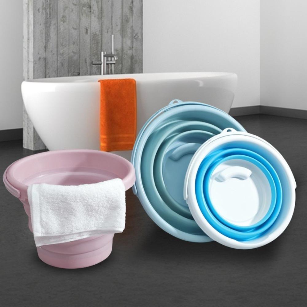 Water Storage Portable Folding Bucket 5/10L Kitchen Camp Bucket  The Water-Sprinkling Festival