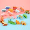 Animal Themed Balancing Building Block, Shape Matching Construction, Interactive Wooden Toy For Parents And Children.