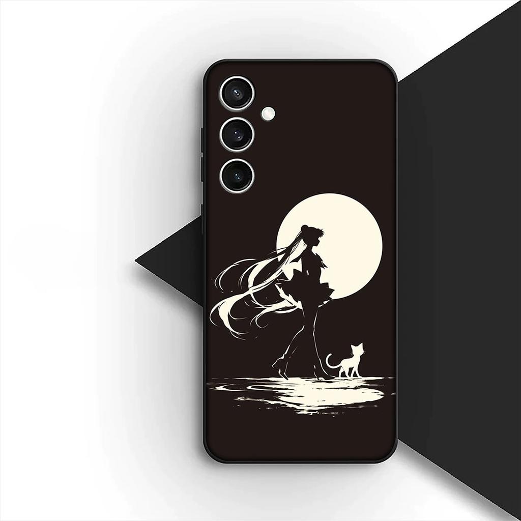 Girl S-Sailors-Cartoon Moon Silicone Cover for Xiaomi Redmi Note 14 13 Pro Plus ProPlus 14C A3 Pro+ 14Pro 5G Coque Phone Case