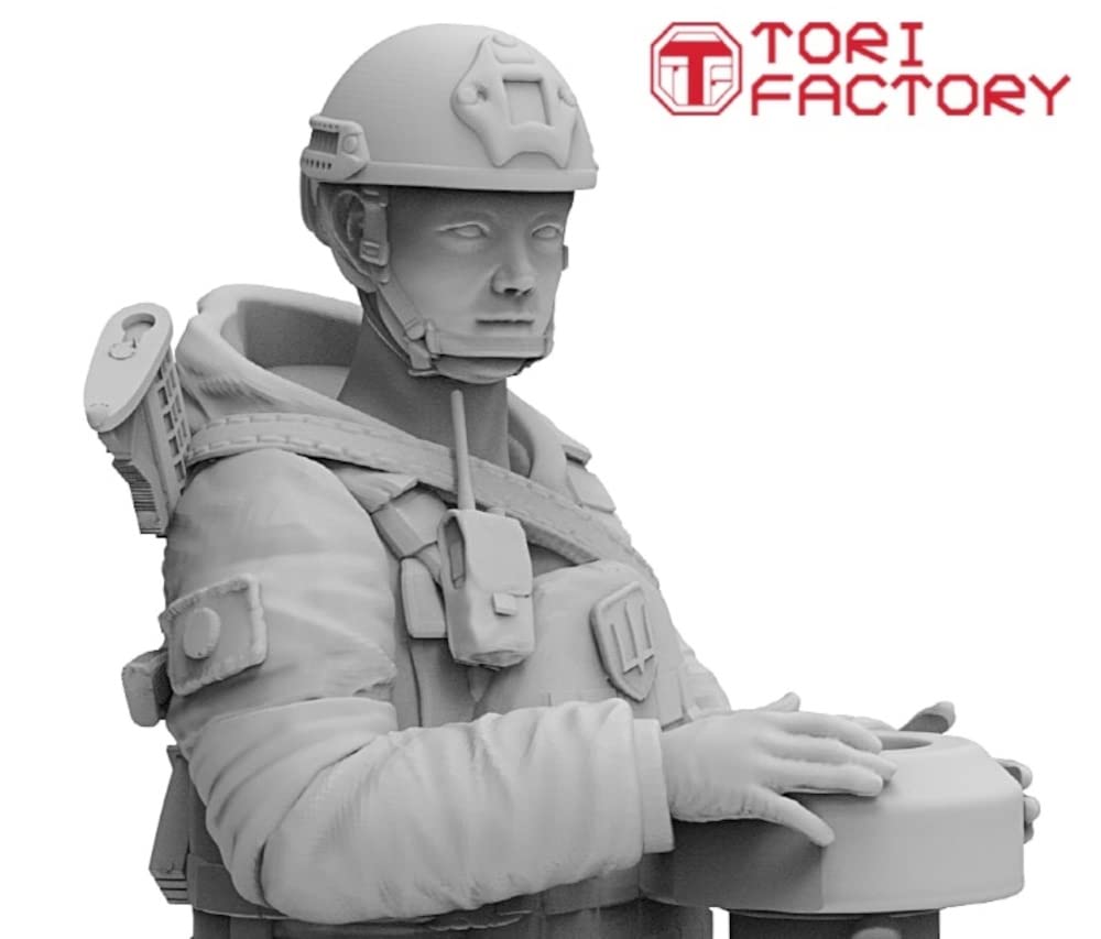 Tri Factory Military Miniature Series Japanese Volunteer Soldier 2 Resin Kit Molded Color 1/35 MF-32A