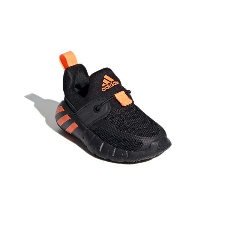 New Adidas Rapidazen I Breathable Low Top Toddler Shoes Black Orange Infant And Toddler FX2699