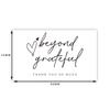 30Pcs/Pack Thank You Card Party Gift Shopping Purchase Thanks Greeting Cards Appreciation Card For Sellers