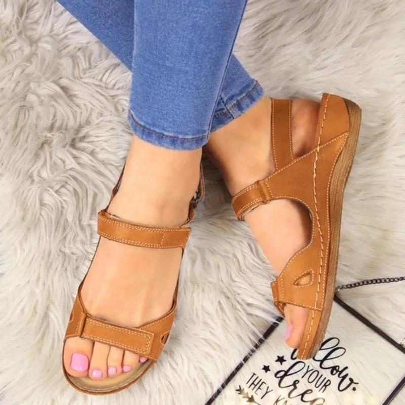 Fashion Women's Sandals Summer Sandals Female Outdoor Beach Women Shoes Casual Gladiator Platform Shoes Ladies Shoes Sandalias Mujer
