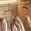 Rotatable Double Sided Hanger Wall Mounted Multi Hook Organizer Portable Hat Rack