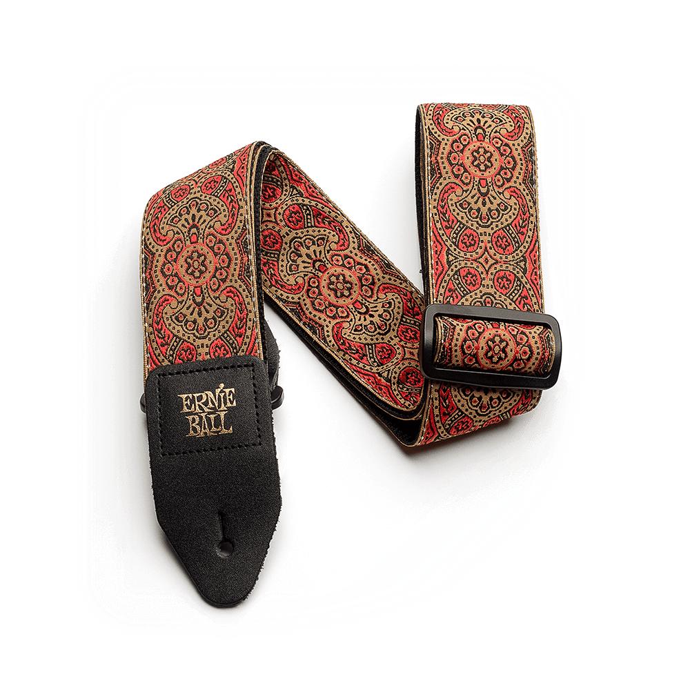 Ernie Ball Crimson Paisley Jacquard Belt (4162)