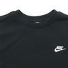 Nike Solid Color Logo Round Neck Long Sleeve Sweatshirt And Pants Casual Sports Set Men Sweatshirt Black BV2667-010+BV2767-010