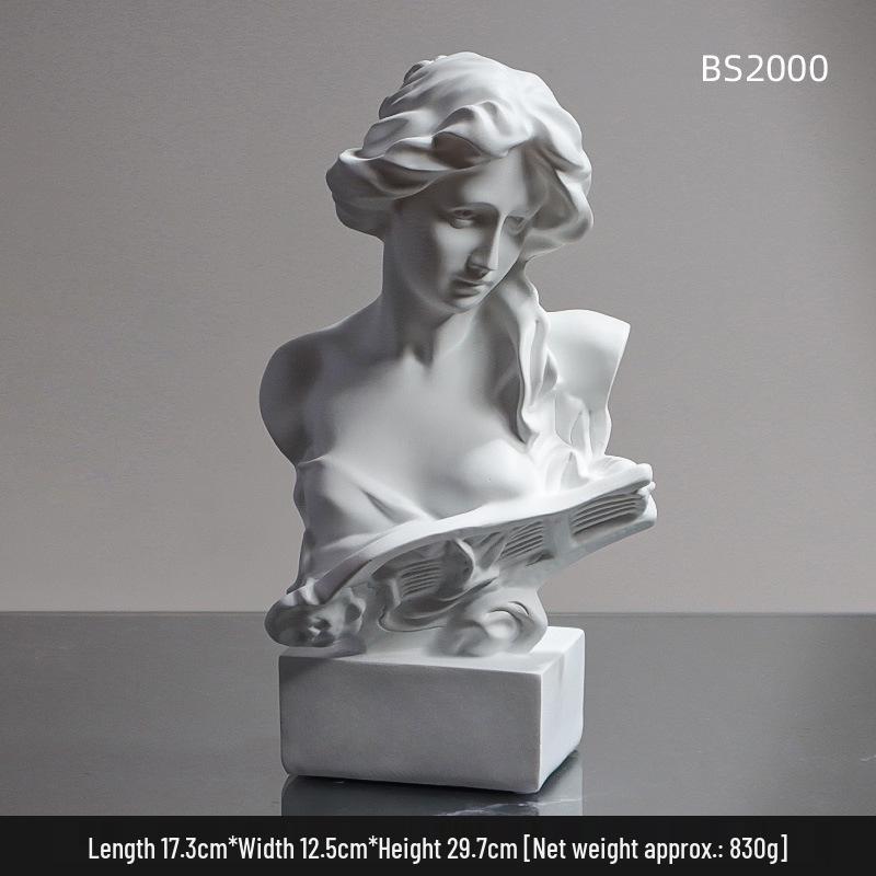 

Статуэтка из смолы в скандинавском стиле, гипсовая, для украшения стола, отеля и гостиной