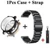 Pouzdro + řemínky z nerezové oceli pro Huawei Watch GT 5 41mm 46MM náramek s kovovým řemínkem pro Huawei Watch GT 5 GT5 Pro 41MM 46mm náramek