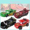Legierungs-Rennauto-Spielzeugsammlung mit Mater Orange Bad Guy und Lightning Mcqueen