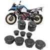 Motorcycle Frame Hole Caps Cover Plug Compatible With BMW R1200GS R 1200 GS LC Adventure ADV R1250GS R 1250 GS Adventure 2014-2023 2021 2022(Black B)