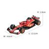 Bburago 1:43 Ferrari SF24 2024 Miami GP F1 Formula Racing Car Static Simulation Diecast Alloy Model Car Acrylic Box