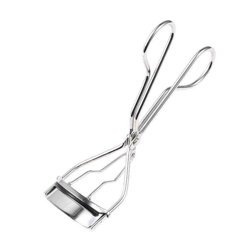 Stainless Steel Wide-Angle Eyelash Curler for Natural Curl - Beginner's Portable Hot Seller
