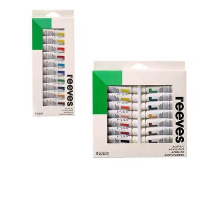 Reeves Färg Rör Set 12ml Akryl