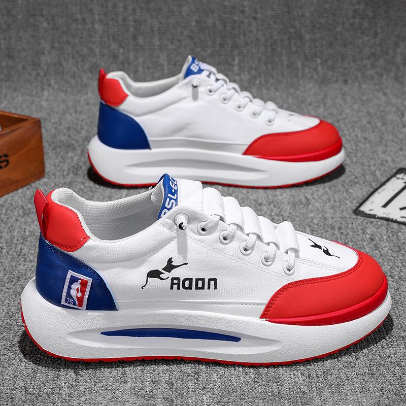 

Men s shoes 2025 new spring men s sports running shoes versatile trend platform casual little white dad trendy shoes men 44
