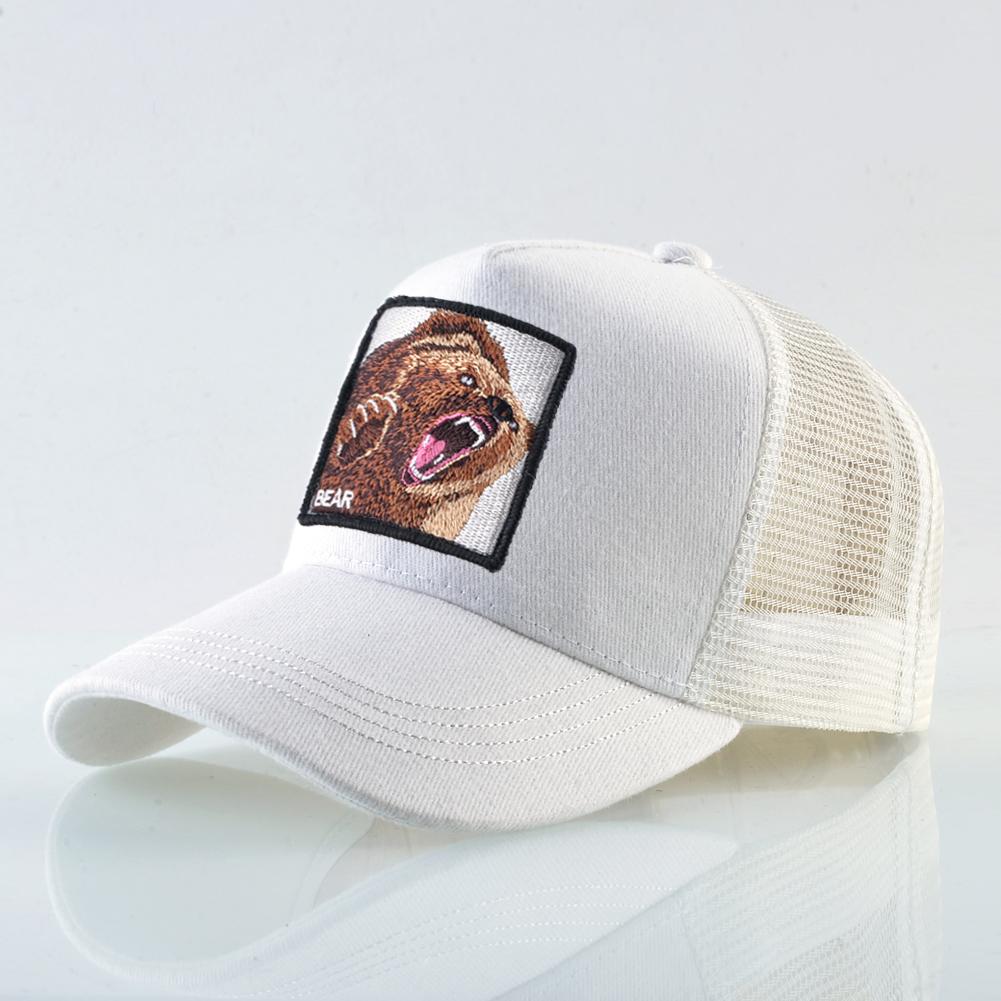Baseball Caps Men Snapback Hip Hop Hats With Eagle Patch Streetwear Trucker Caps Women Spring Summer Breathable Mesh Visor Bones