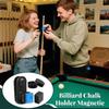Magnetic Billiard Chalk Holder for Pool Cues, Strong Grip Chalker for Home Bar & Game Room, Billiards Accessory Gift for Players