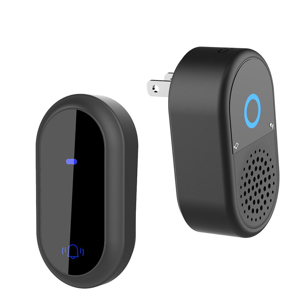 Новий бездротовий дверний дзвінок з живленням від енергії руху, висока гучність 433 МГц для складу або вулиці біля вілли