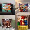 A-Alvin E T-The Chipmunk-s Federa Rimovibile Lavabile Copricuscino – Lino Morbido per Tutte le Stagioni