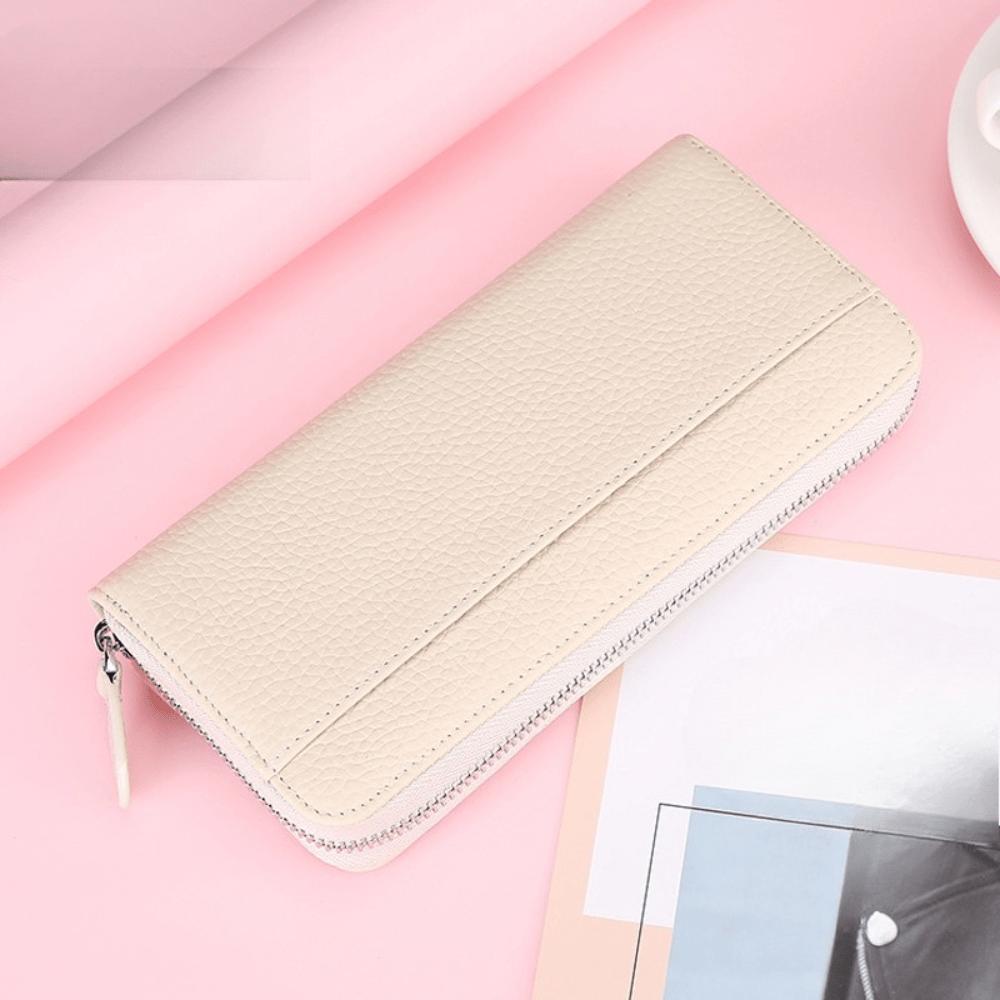 Long Wallet Women's Large Capacity RFID Women's Handbag Mobile Phone Bag Change Bag
