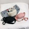 Half Moon Bag Solid Color Chest Bag Crossbody Bag Crossbody Waist Pack Cool Banana Bag  Outdoor