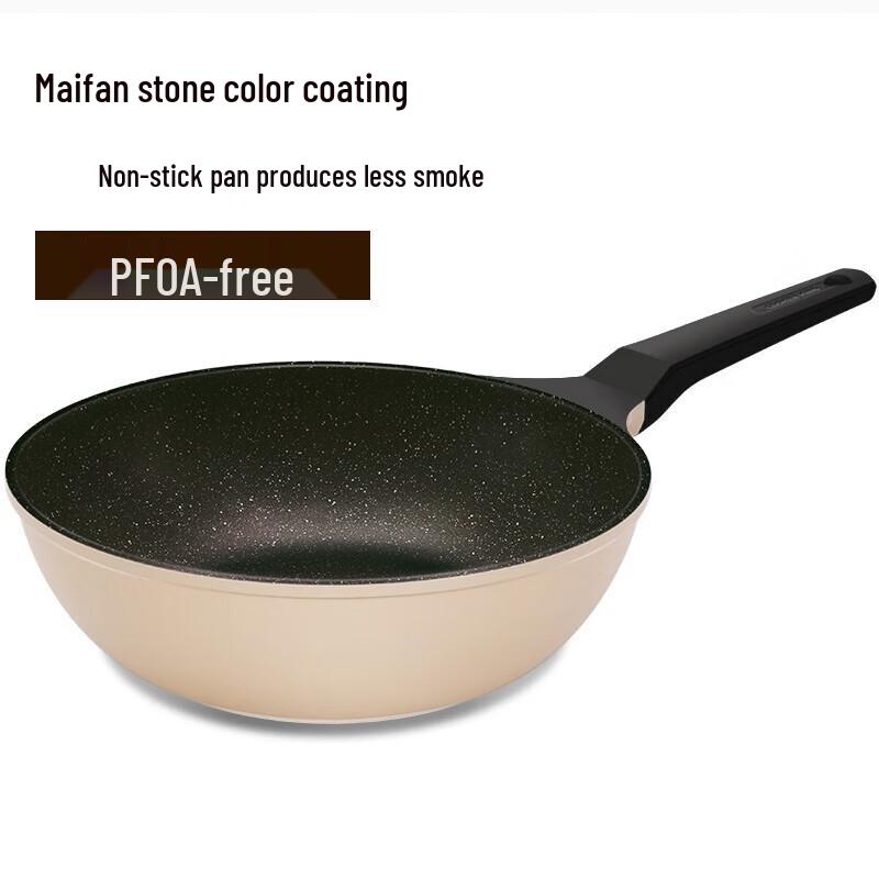 COOKER KING 28cm Japanese Die-Cast Non-Stick Wok 28cm