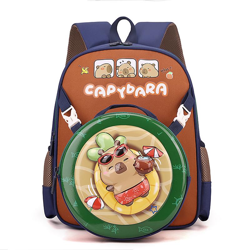 Lightweight Student Schoolbag 3D Shell Ultra-Light Weight-Reducing Backpack for Kindergarten Boys and Girls