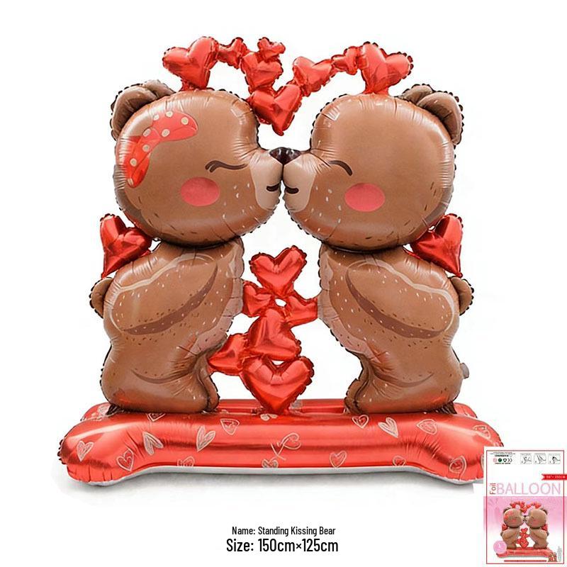 Trendy 40" & 65" Heart Foil Balloons for Valentine's, Proposals, Engagements & Weddings
