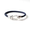 Original European and American Style Mechanical Horseshoe Buckle Hand-Woven Bracelet, Simple and Unique Couple Bracelet, Student Gift