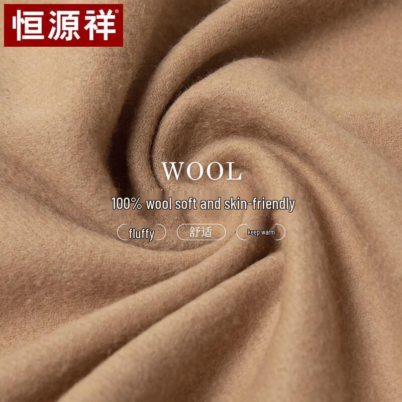 Hengyuanxiang Women's Pure Wool Scarf and Shawl