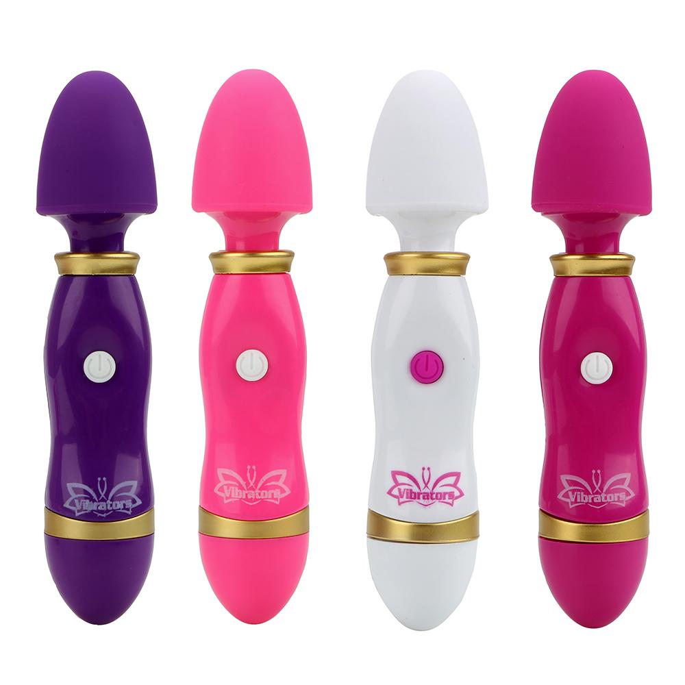 Produse pentru adulți Clitoris Stimulate Magic Rod Vibrator punct G AV Stick Jucării sexuale din silicon cu 12 viteze pentru femei
