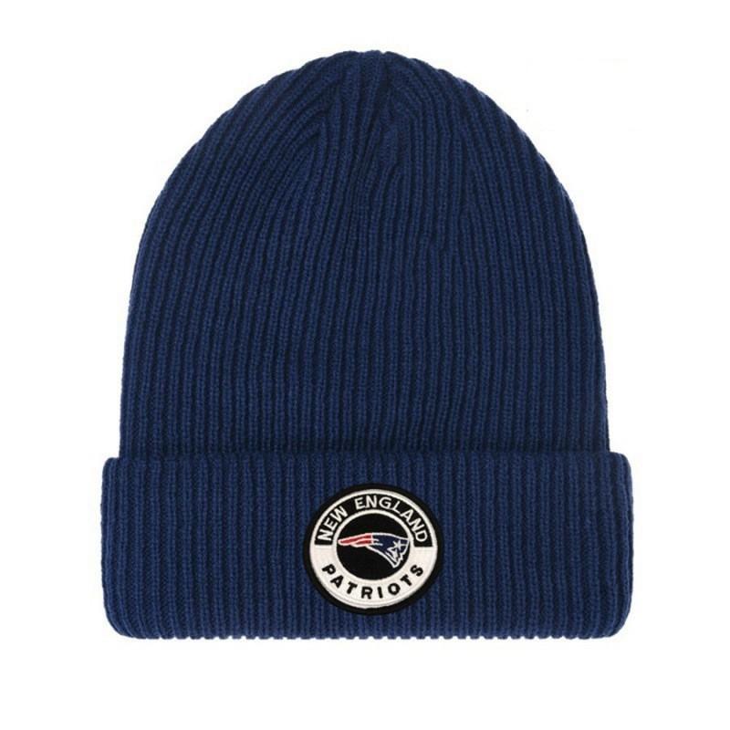 Sports Team Knit Hat - Rugby Baseball Ice Hockey Basketball Embroidered Warm Beanie