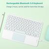 Bluetooth Wireless Keyboard With Touchpad Hebrew Spanish Korean For iPad Pro Air for Huawei Android Windows Tablet