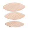100pcs Assorted Wood Biscuits No. 0#/10#/20# Carpentry DIY Tenon Biscuit Tenon Pieces for Wood Joining Woodworking Crafting