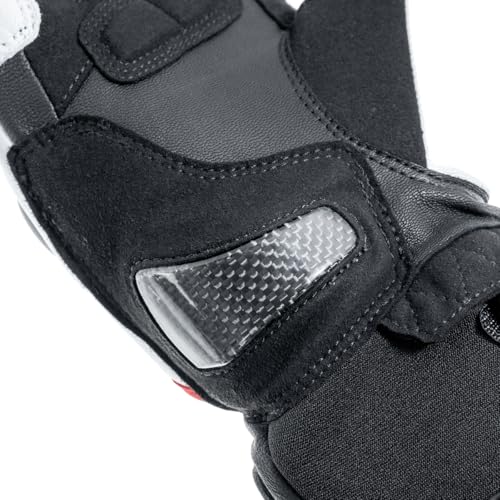Komine Motorcycle GK-854 Leather Protect Warm Gloves HG Black Red M