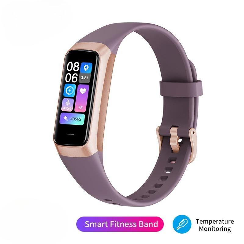 Smartwatch Smartband Donna Uomo Monitor Frequenza Cardiaca Pressione Sanguigna Connetti Braccialetto Smartwatch Tracker Fitness Sportivo