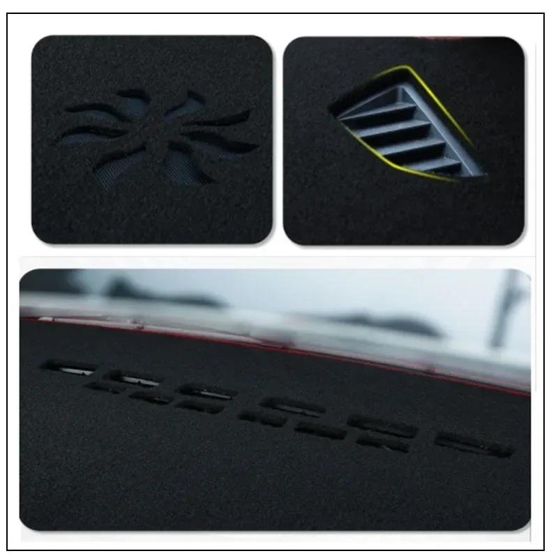 For Skoda Octavia A7 MK3 5E Car Dashboard Cover Mat Avoid Light Pad Instrument Panel Carpet 2015-2017 2018 2019 2020 Accessories