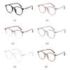 Transparent Tea Frame Oval Myopic Glasses Women 156 Single Anti Blue Rays Prescription Spectacles Diopter 0 -0.5 -0.75 To -6