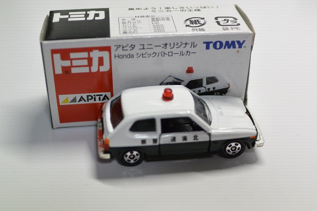 TOMY Tomica Uny Honda Civic Patrol Car Takara Tomy [Apita Original]