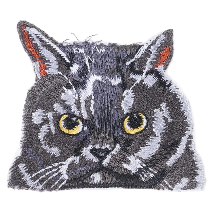 Trendy Cats Pattern Patches Personality Clothes Heat Transfer Appliques for Creative Craft Projects