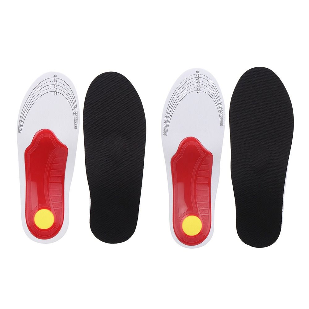 1 Pair Orthotic Insoles For Arch Support Plantar Fasciitis Flat Feet Back Heel Pain