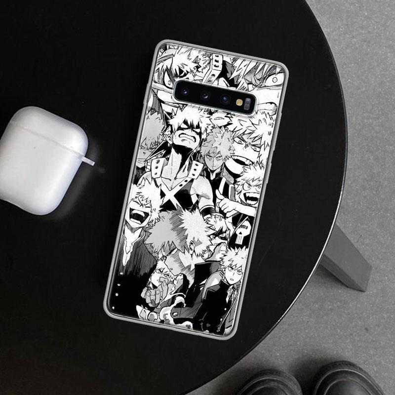 MHA Bakugou Katsuki Phone Case Cover for Samsung Galaxy S26 S25 Edge S24 S23 Ultra S22 Plus S21 FE S20 + Art Customized Fundas G